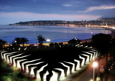 Musée de Jean Cocteau (Severin) by night