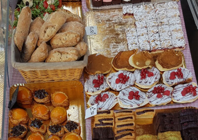 Bakelser och patisserier