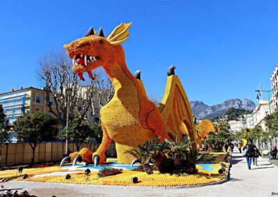 Citronfestivalen i Menton