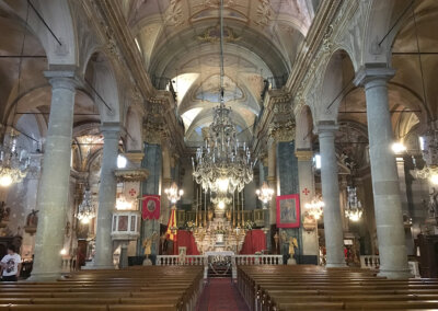 Le basilique Saint Michel Archange - interiör